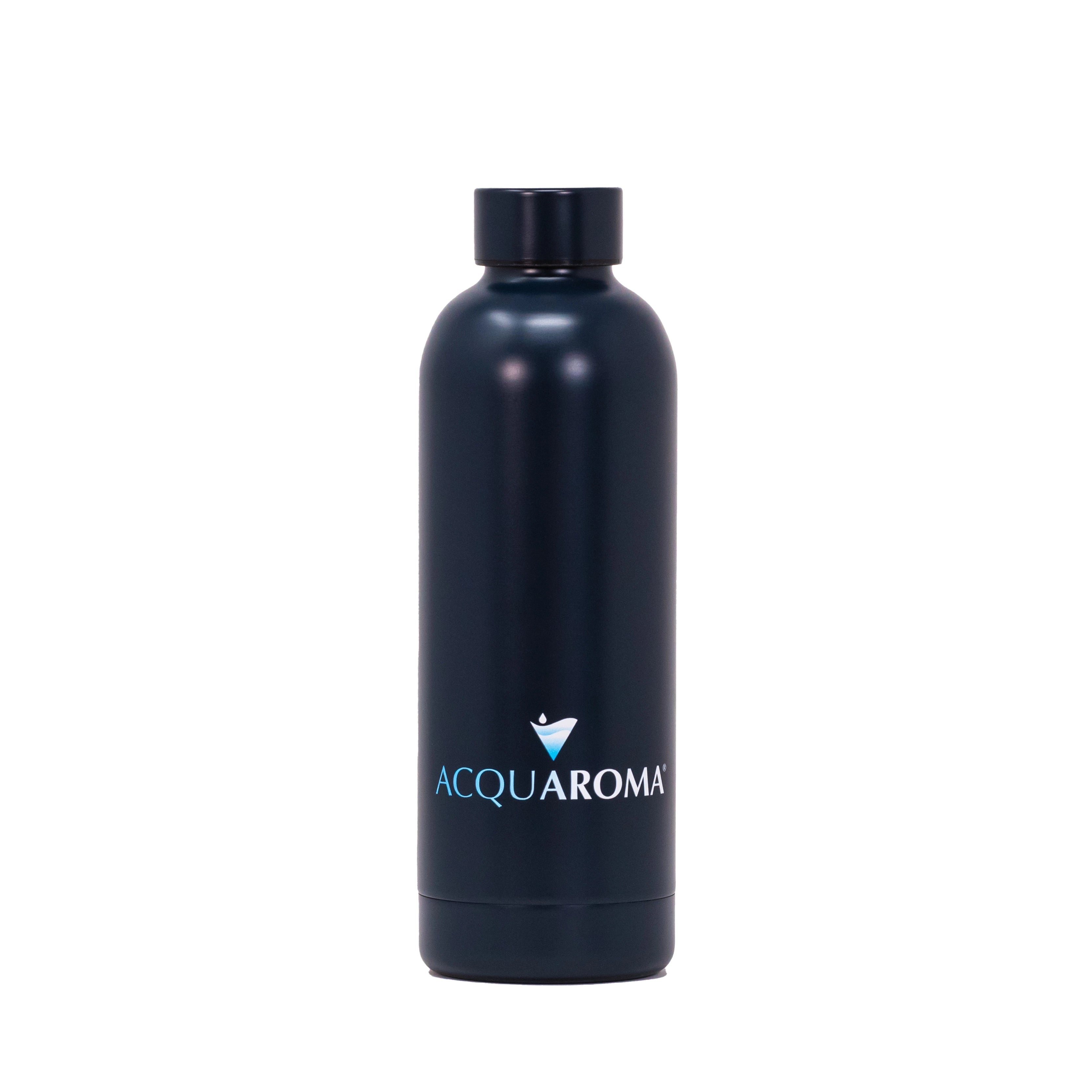 WATER BOTTLE BLUE [logo orizzontale]